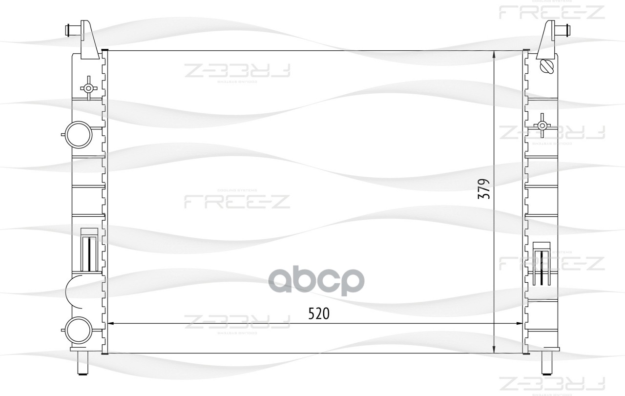 Радиатор FREE-Z kk0140