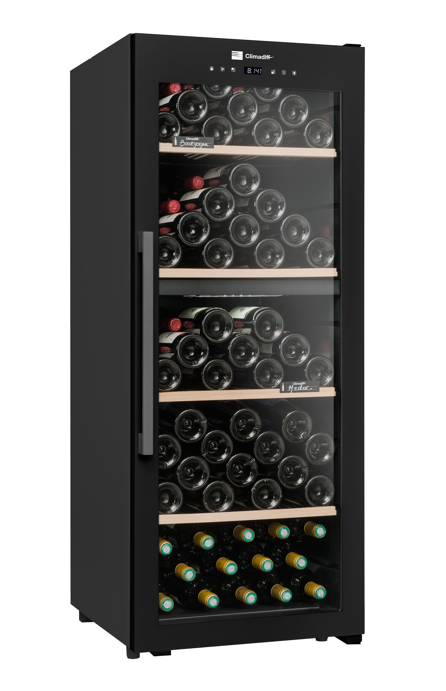 

Винный шкаф Climadiff CLD115B1 черный, CLD115B1