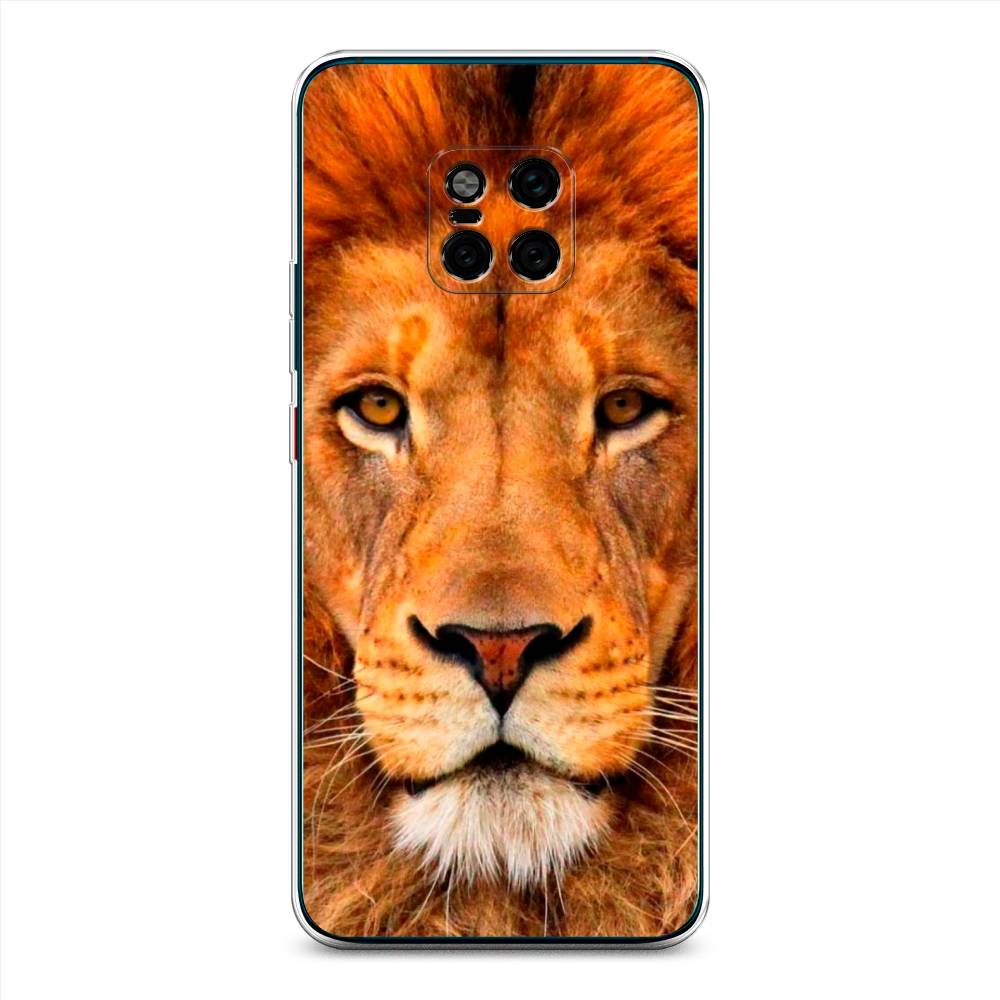 

Чехол на Huawei Mate 20 Pro "Благородный лев", Оранжевый, 67050-1