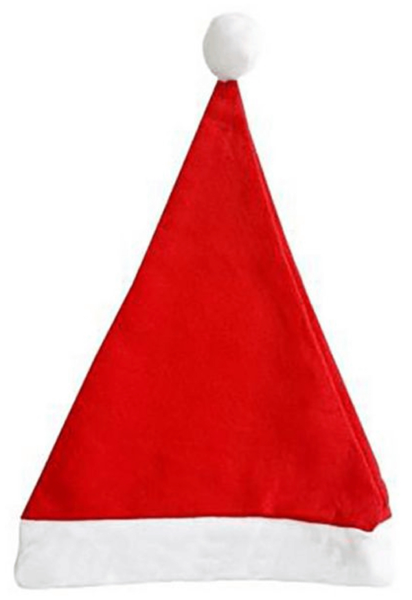 Колпак карнавальный Феникс-Презент пушистый красный 28 х 38 х 0,5 см