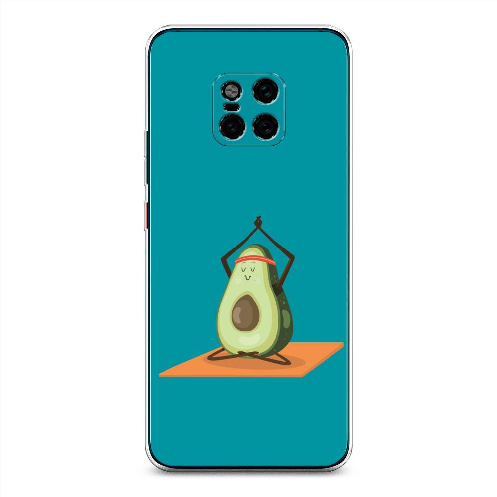 

Чехол на Huawei Mate 20 Pro "Расслабься с авокадо", Голубой, 67050-6