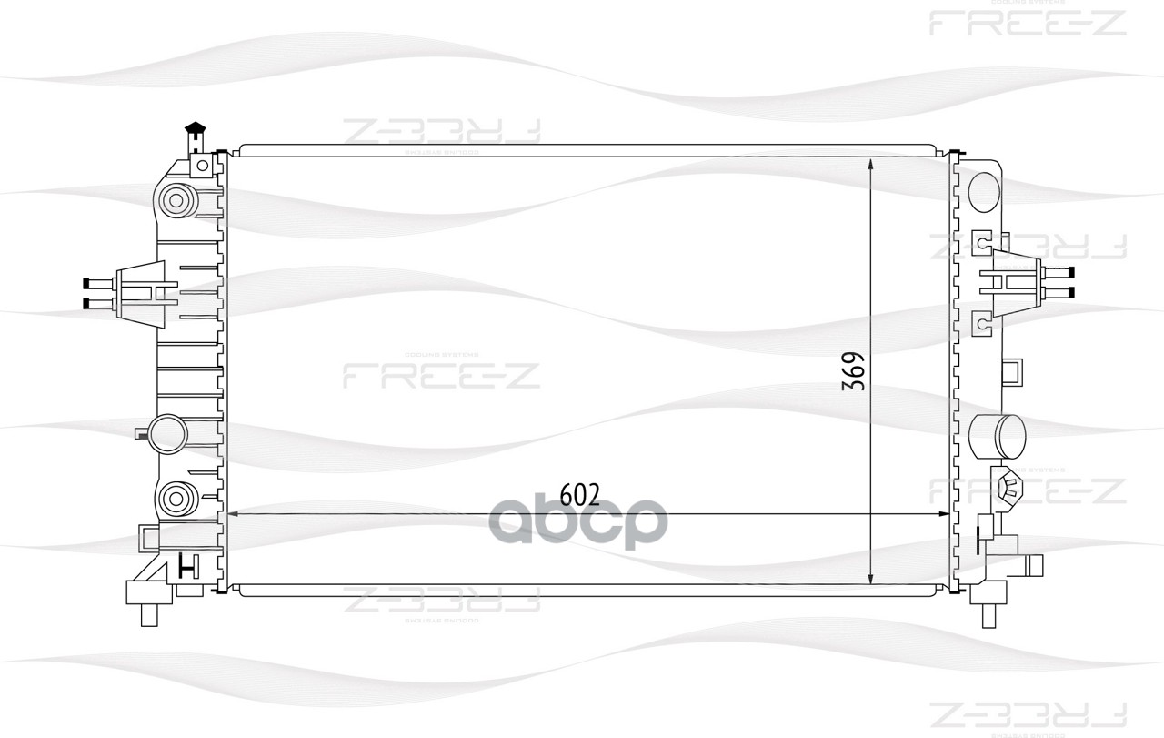 Радиатор FREE-Z kk0163