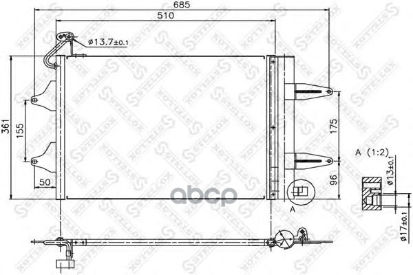 

10-45166-SX =NS94628=SA5007=VL817686 [6Q0820411E] радиатор конд. VW Polo, Seat Cordoba all, 10-45166-SX =NS94628=SA5007=VL817686 [6Q0820411E] радиатор конд. VW Polo, Seat Cordoba all 01>