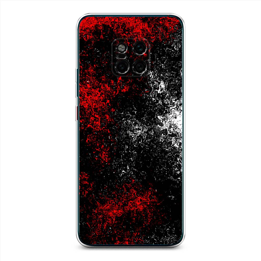 

Чехол на Huawei Mate 20 Pro "Монотипия", Красный;черный;белый, 67050-3