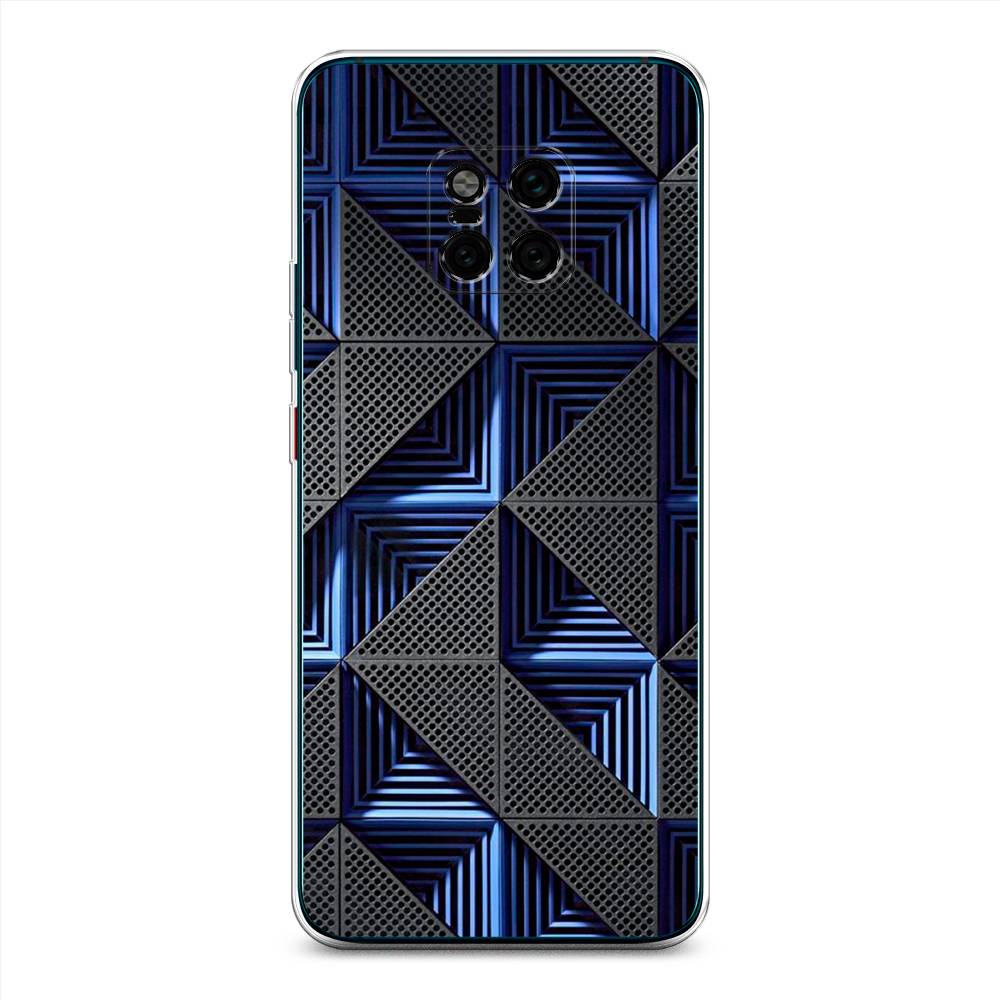 

Чехол на Huawei Mate 20 Pro "IBM", Серый;синий, 67050-3
