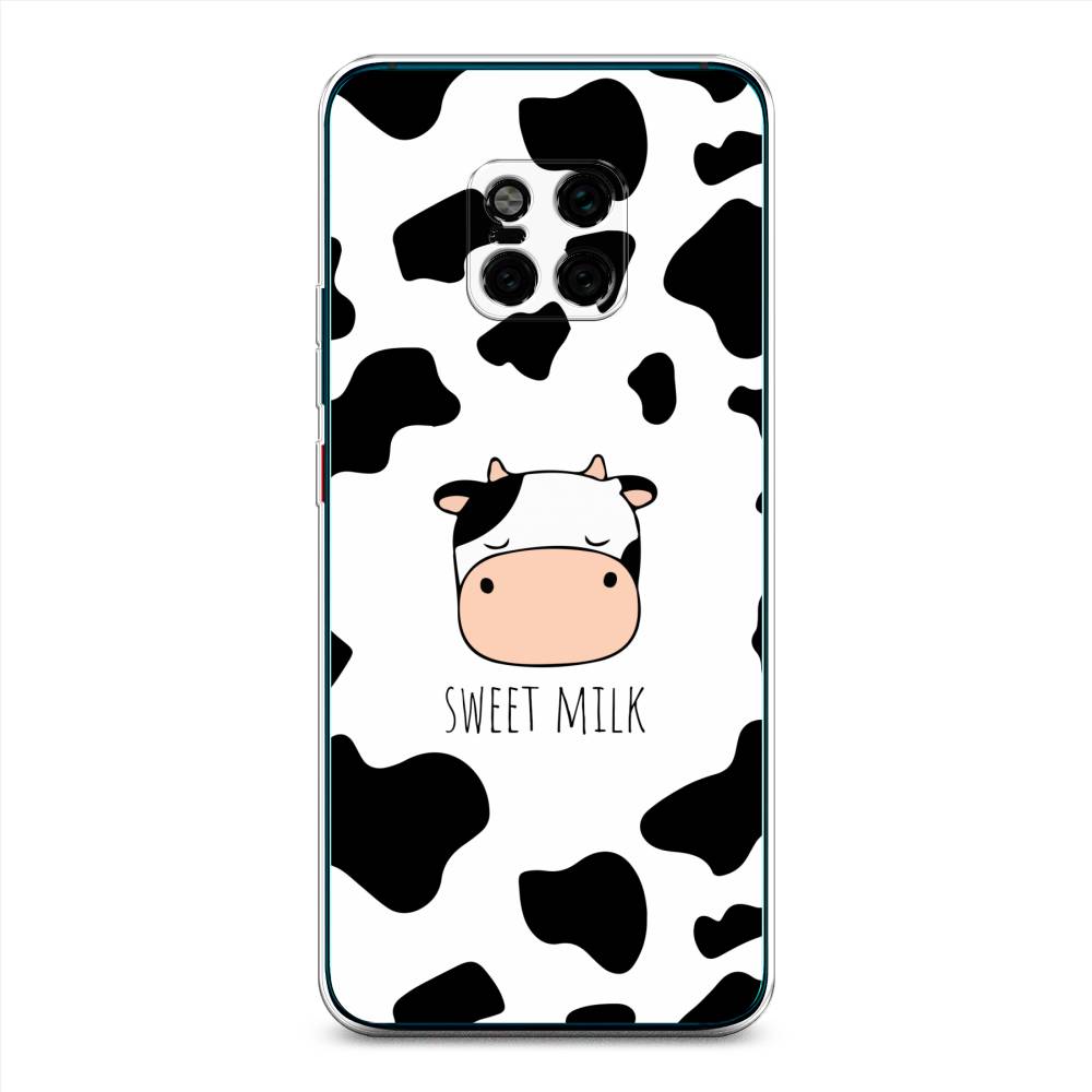 

Чехол на Huawei Mate 20 Pro "Sweet milk", Розовый;белый;черный, 67050-1