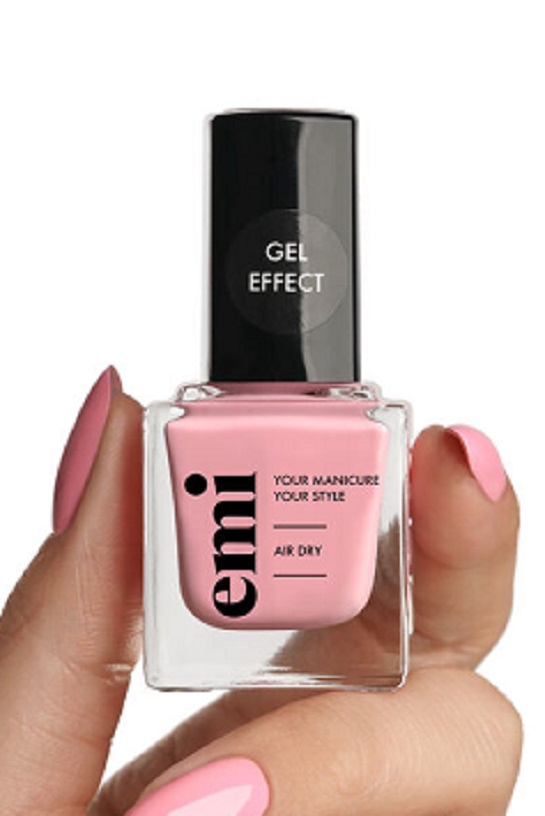 

Ультрастойкий лак EMI Gel Effect Ягодный милкшейк 205 9 мл, Розовый