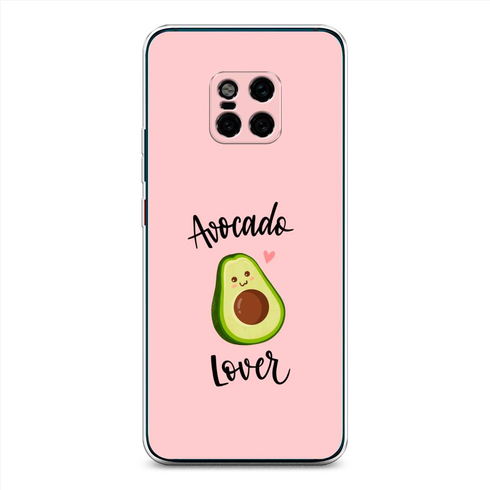 

Чехол на Huawei Mate 20 Pro "Avocado lover", Розовый;зеленый, 67050-6