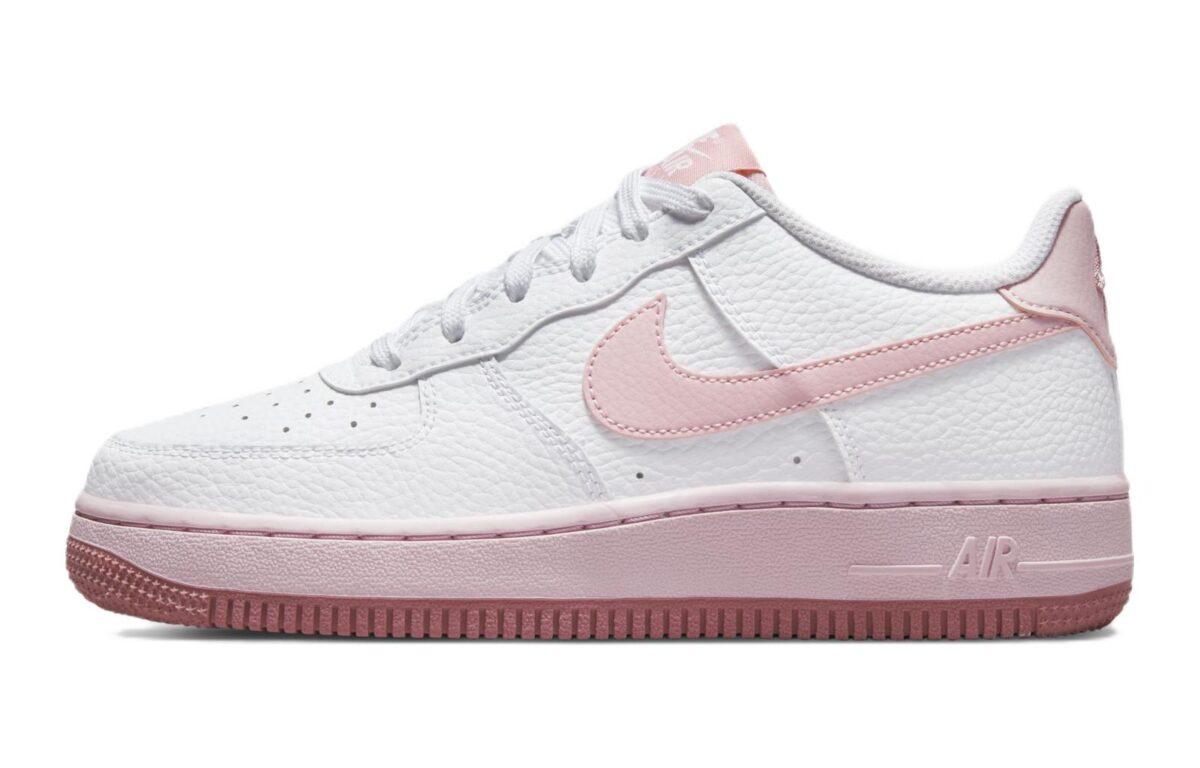 

Кеды унисекс Nike Air Force 1 Low GS белые 38.5 EU, Белый, Air Force 1 Low GS