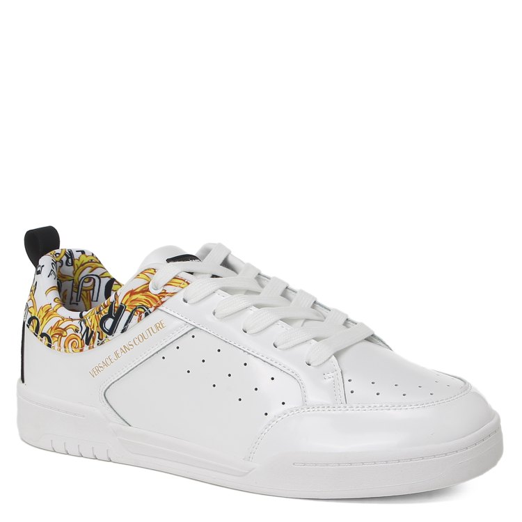 

Кеды мужские Versace Jeans Couture 74YA3SD6 белые 40 EU, Белый, 74YA3SD6