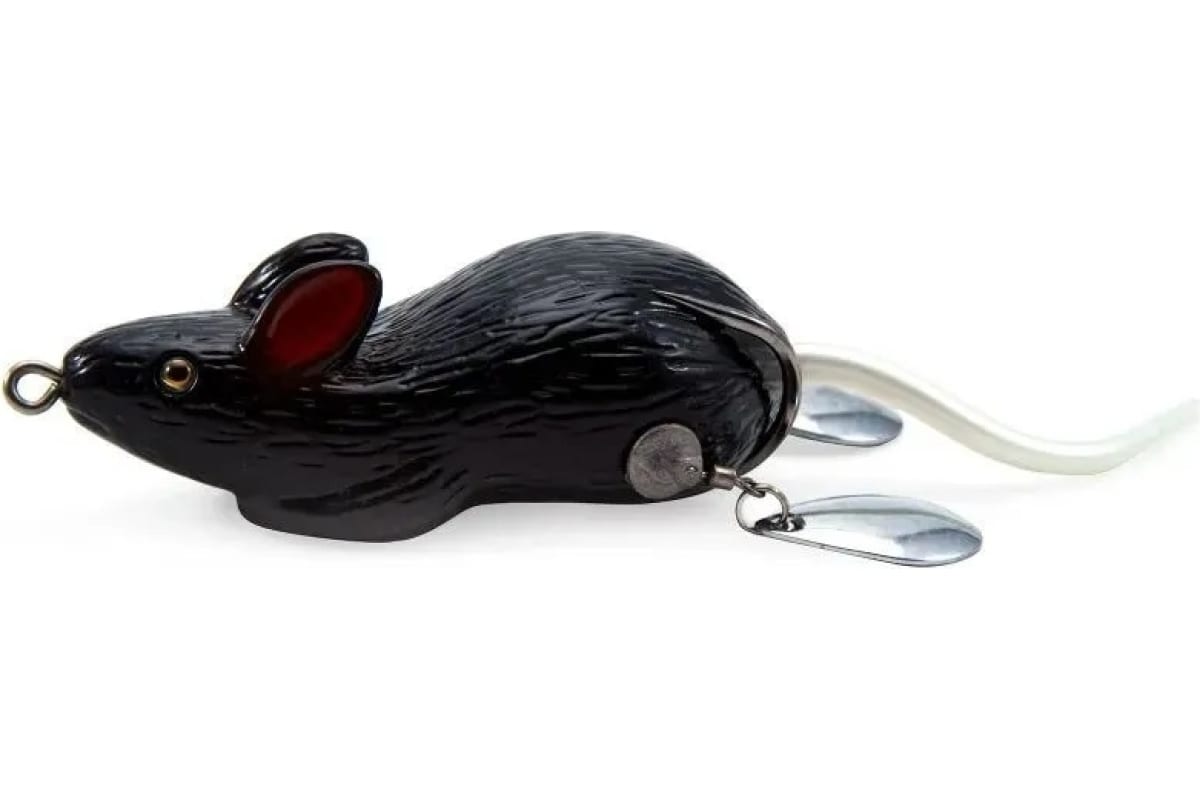 Мышь-незацепляйка Namazu MOUSE с лепестками, 76 мм, 26 г, цвет 11, крючок-двойник YR Hooks