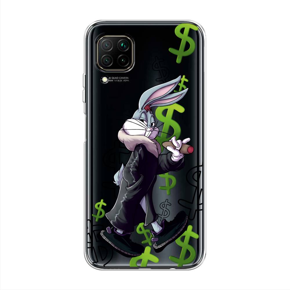 

Чехол на Huawei Nova 6 SE "Rich Bugs Bunny", Зеленый;черный;голубой, 611750-6