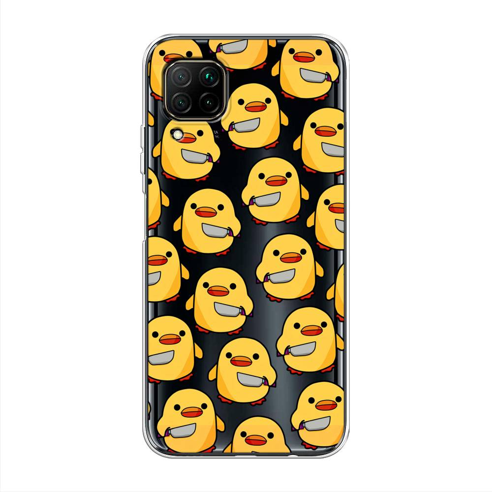 

Чехол на Huawei Nova 6 SE "Утка с ножом", Прозрачный;желтый;оранжевый, 611750-1
