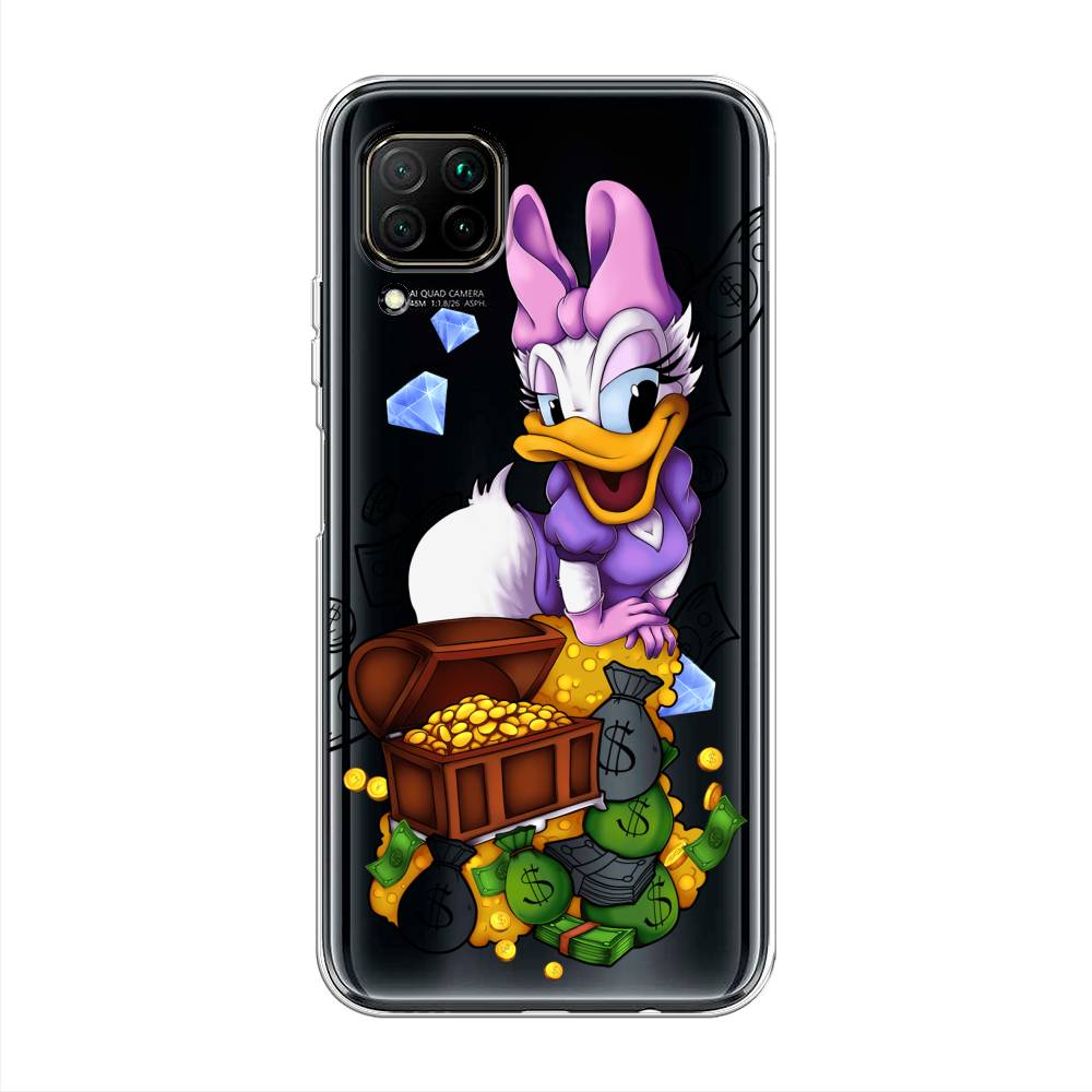 

Чехол на Huawei Nova 6 SE "Rich Daisy Duck", Коричневый;белый;фиолетовый, 611750-6