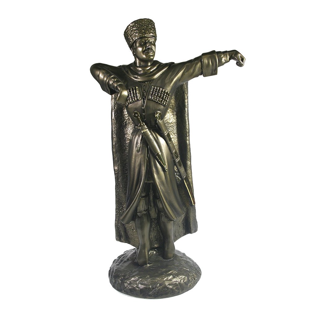 

Фигура декоративная Джигит (цвет золото) 19*23*45 см KSMR-713036/F663, Золотистый