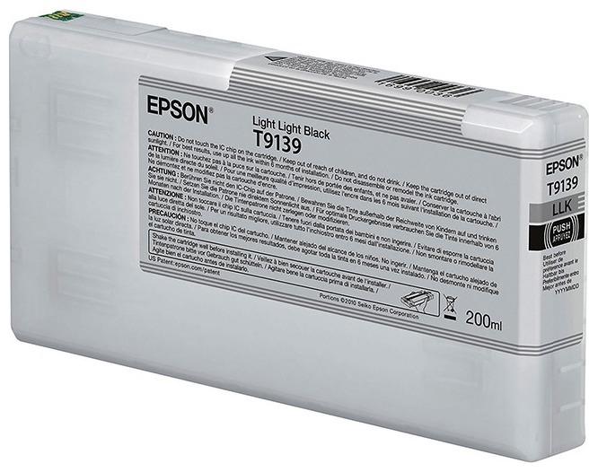 

Картридж для струйного принтера Epson T9139 (C13T913900) светло-серый, T9139