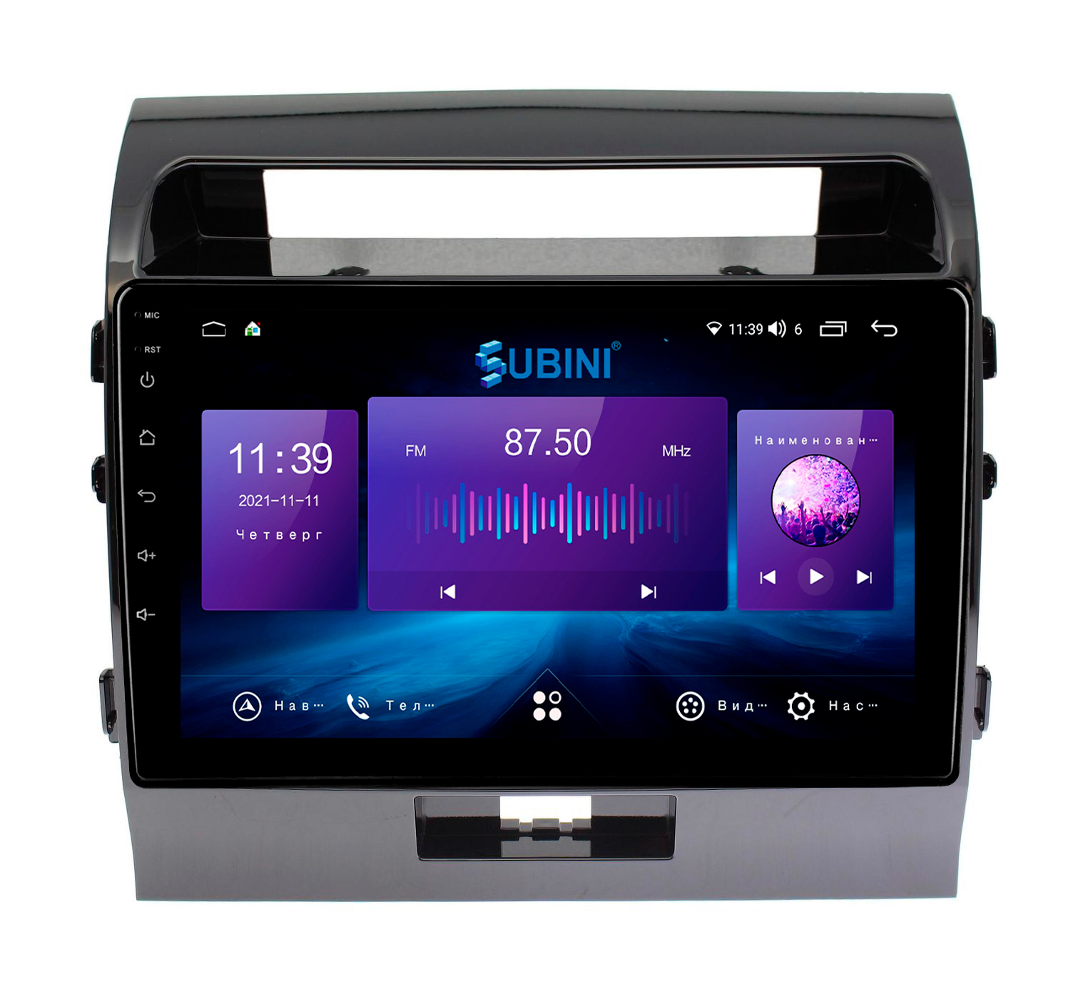 

Автомагнитола для Toyota LC 200 (V8), 2/32 ГБ, Android 10, IPS 10', 2din, 8 ядер, Sim, LC 200 (V8)