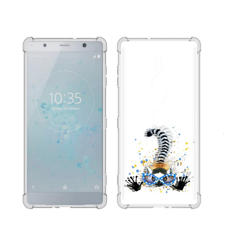 

Чехол MyPads Tocco для Sony Xperia XZ2 Premium лямур, Прозрачный, Tocco