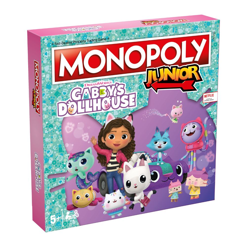 Настольная игра Monopoly Junior Gabby's Dollhouse WM04157-EN1-6