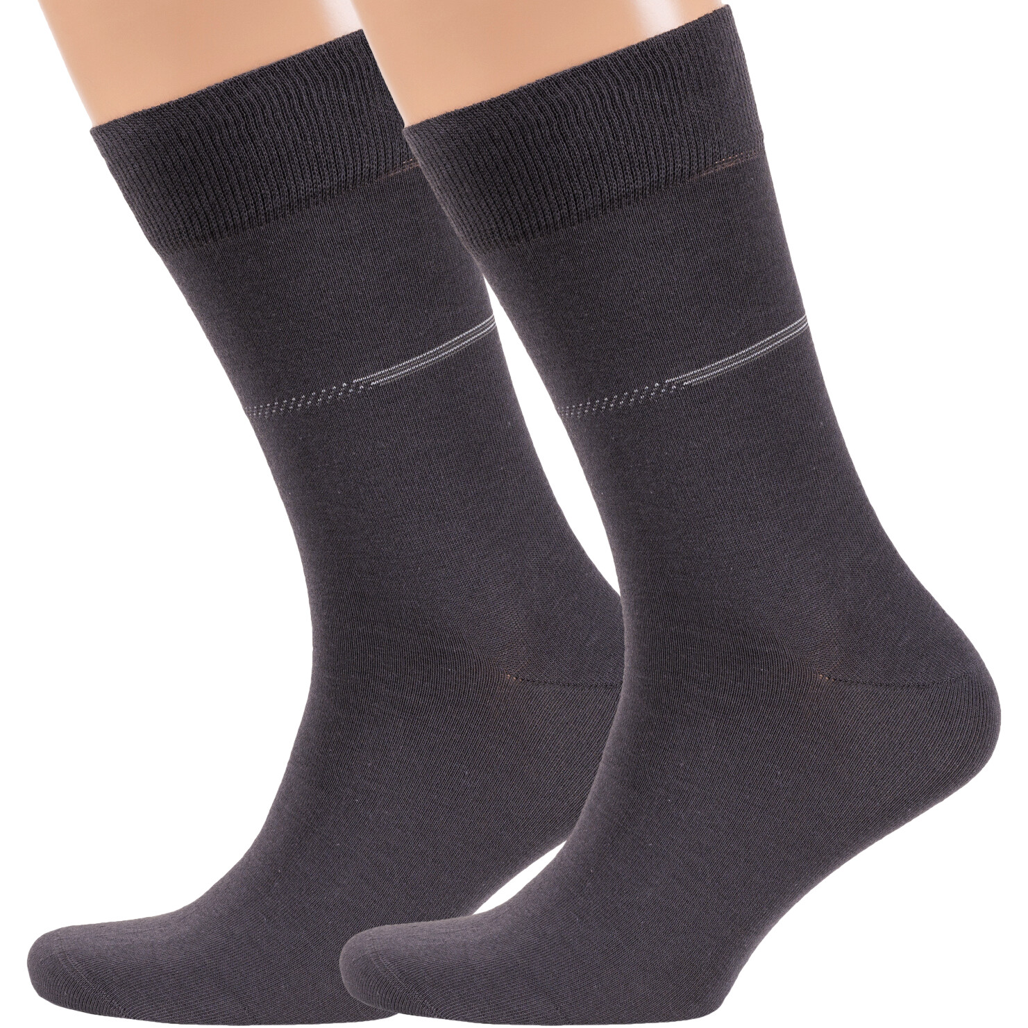 

Комплект носков мужских Rusocks 2-М-216 серых 27, 2 пары, Серый, 2-М-216