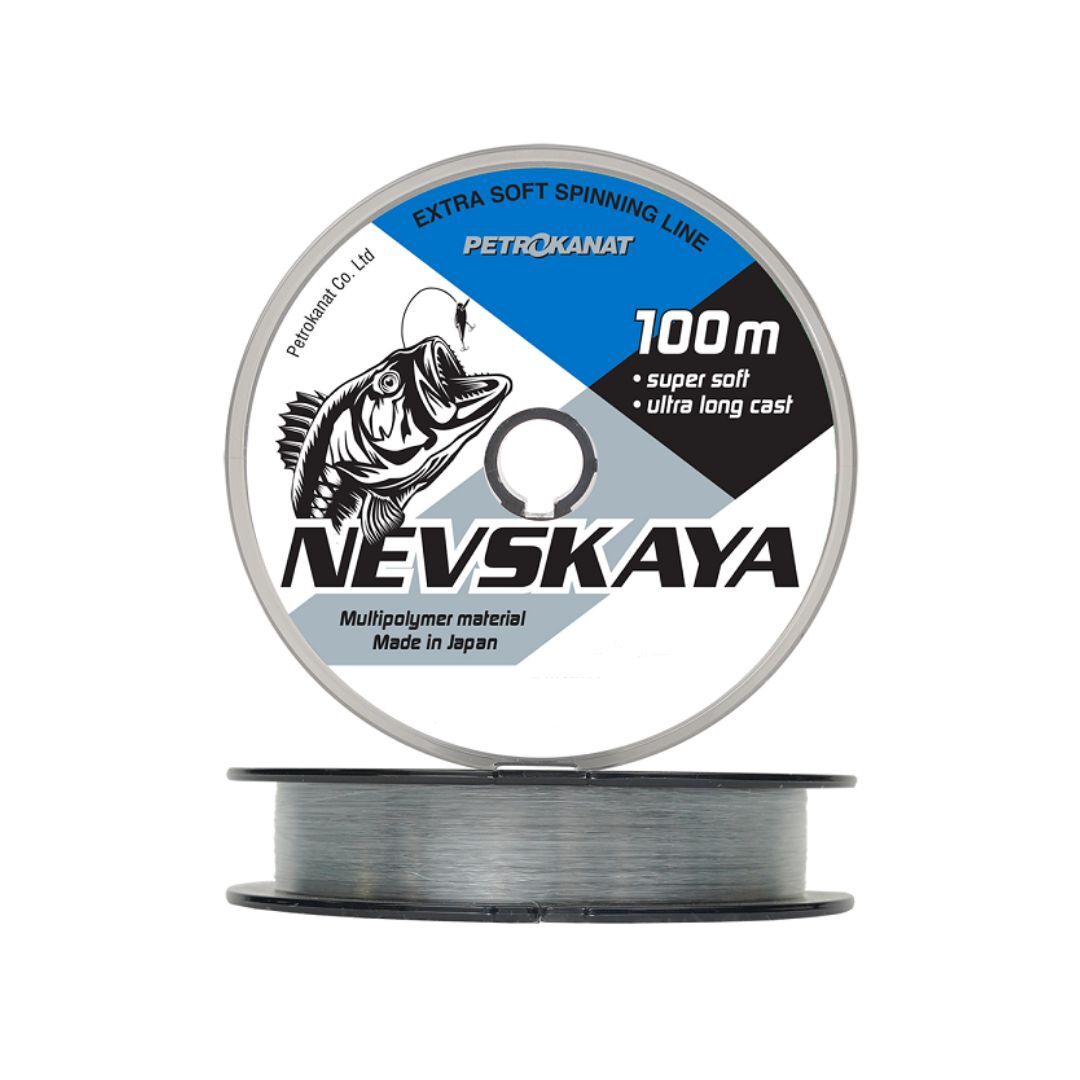 

Монофильная леска для рыбалки Petrokanat НЕВСКАЯ (3 / 0.23 / 6 / 3 / silver (3 штуки) / 3, Серебристый, Невская