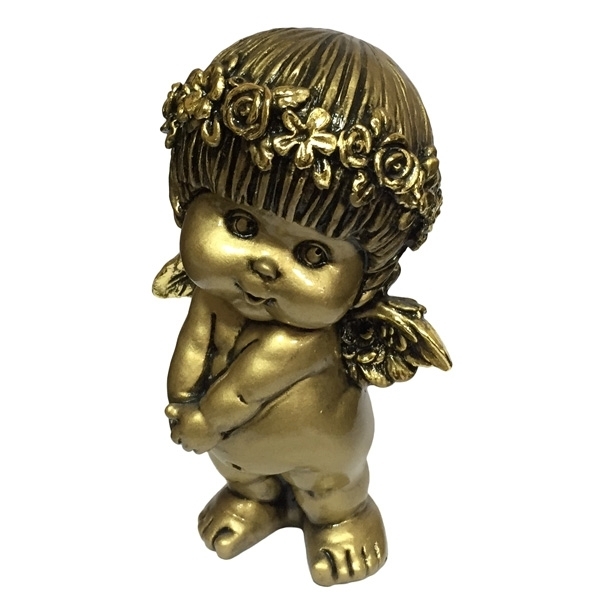

Фигура декоративная Ангел (цвет золото), 10*8*14,5 cм KSMR-626437/А025, Золотистый