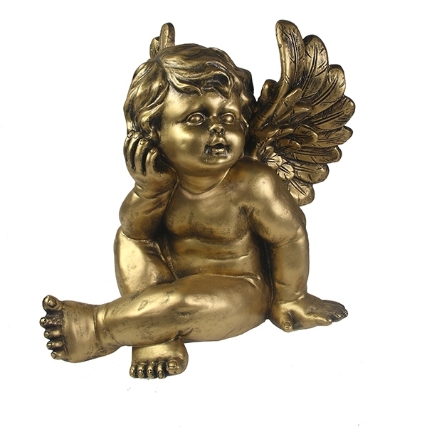 

Фигура декоративная Ангел (цвет бронза), 28*26*27см KSMR-626999/A012, Бронзовый