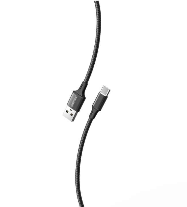 Кабель SmartBuy USB Type-C - USB 2м, черный