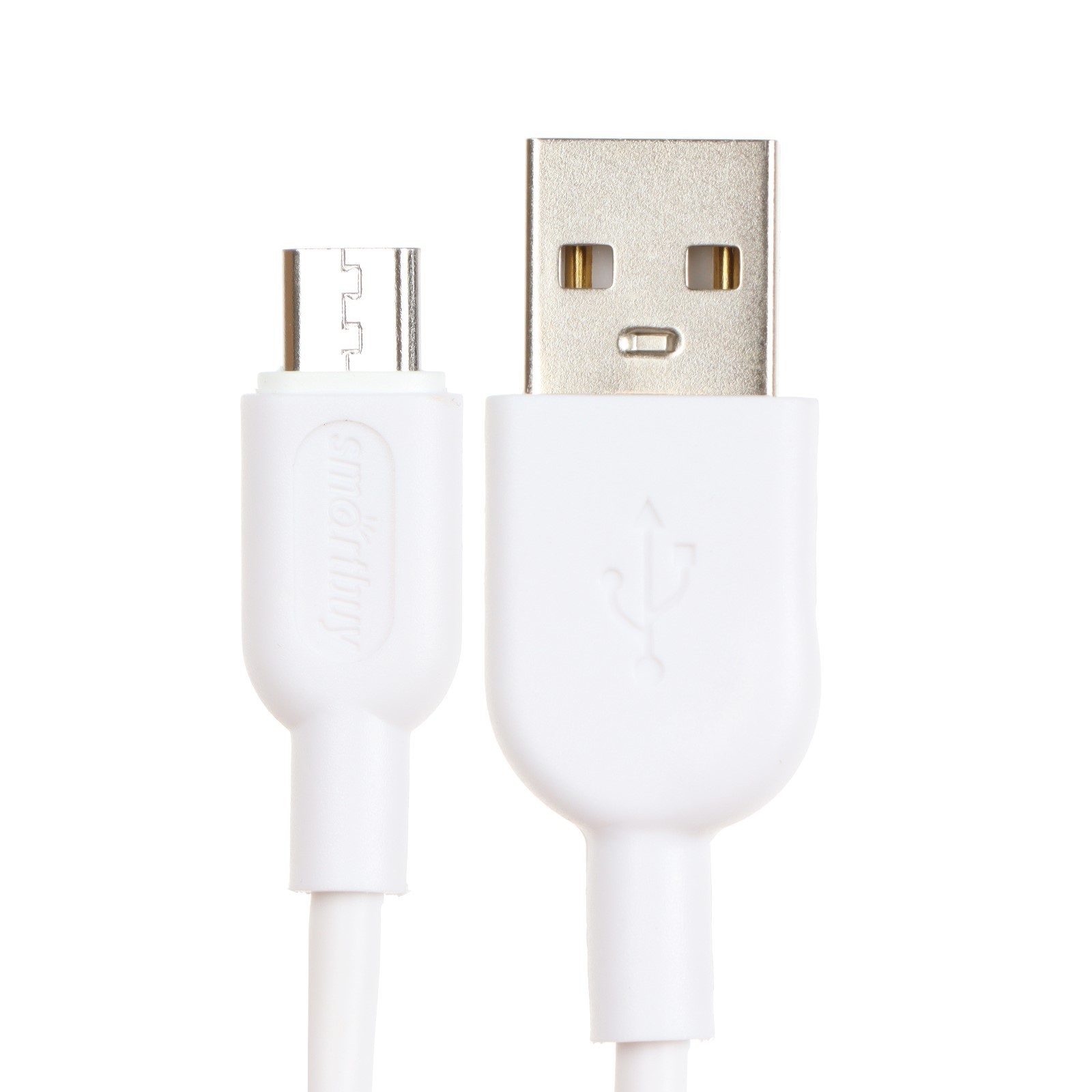 Кабель SmartBuy micro USB - USB 1м, белый