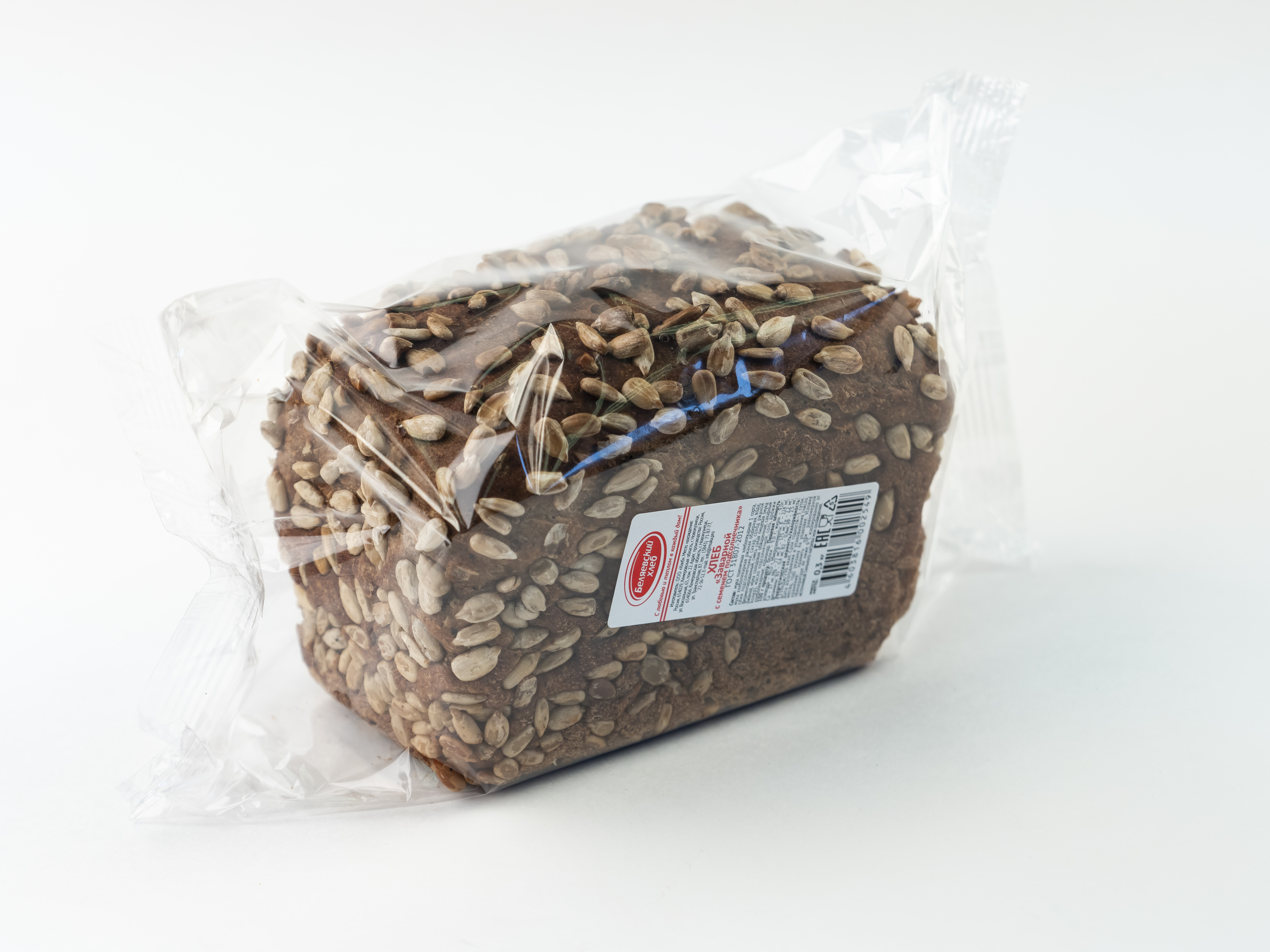 

Хлеб серый Беляевские продукты Заварной семечки BIO 300 г, Заварной