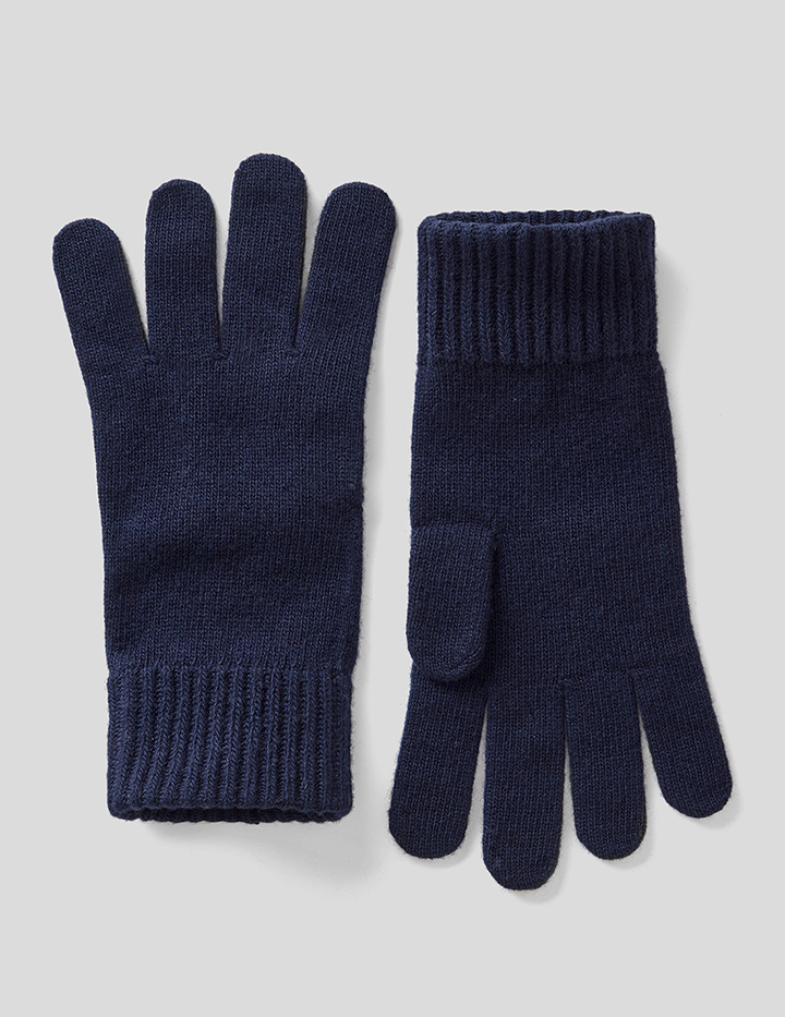 

Перчатки мужские United Colors of Benetton 21A_1202U0725_016 синие, р. S