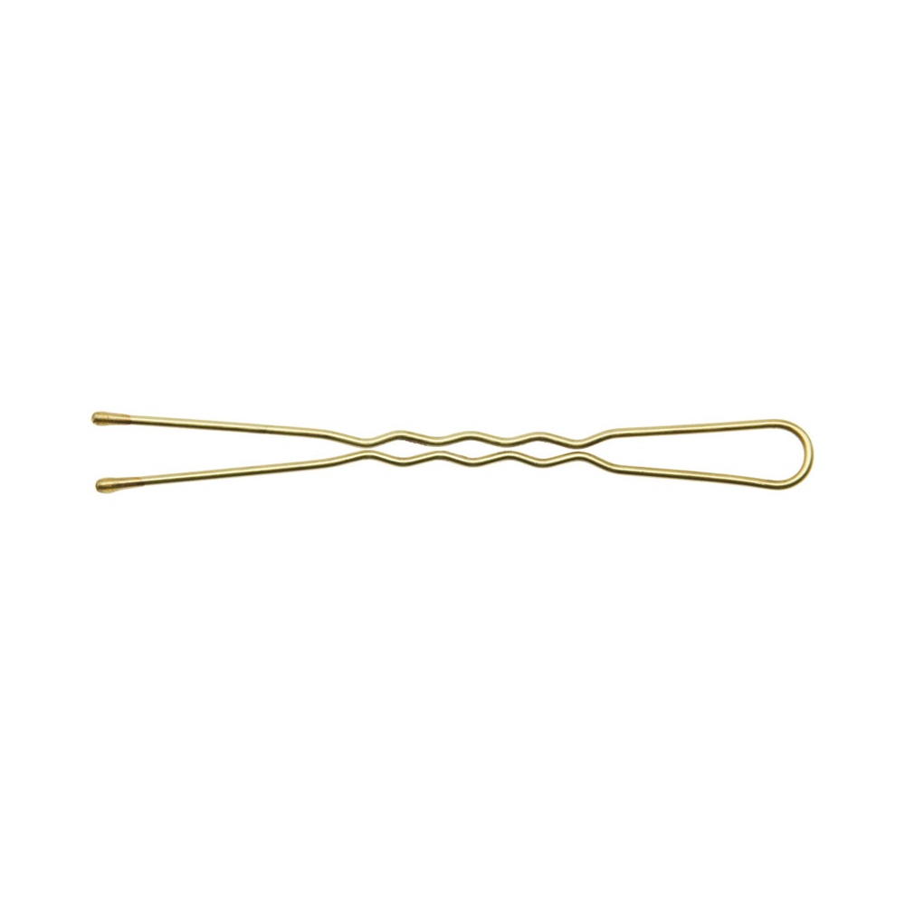 

Шпилька для волос DEWAL BEAUTY H-60GOLD золотая, 24 шт, Золотистый, H-60GOLD