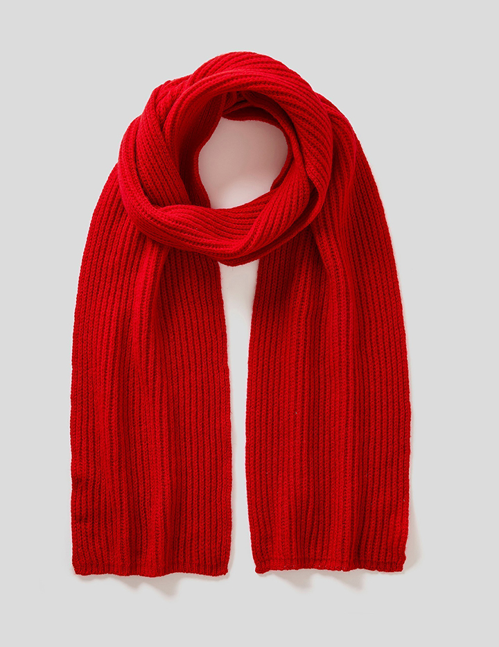 

Шарф мужской United Colors of Benetton 21A_1302U0723_015 красный, one size