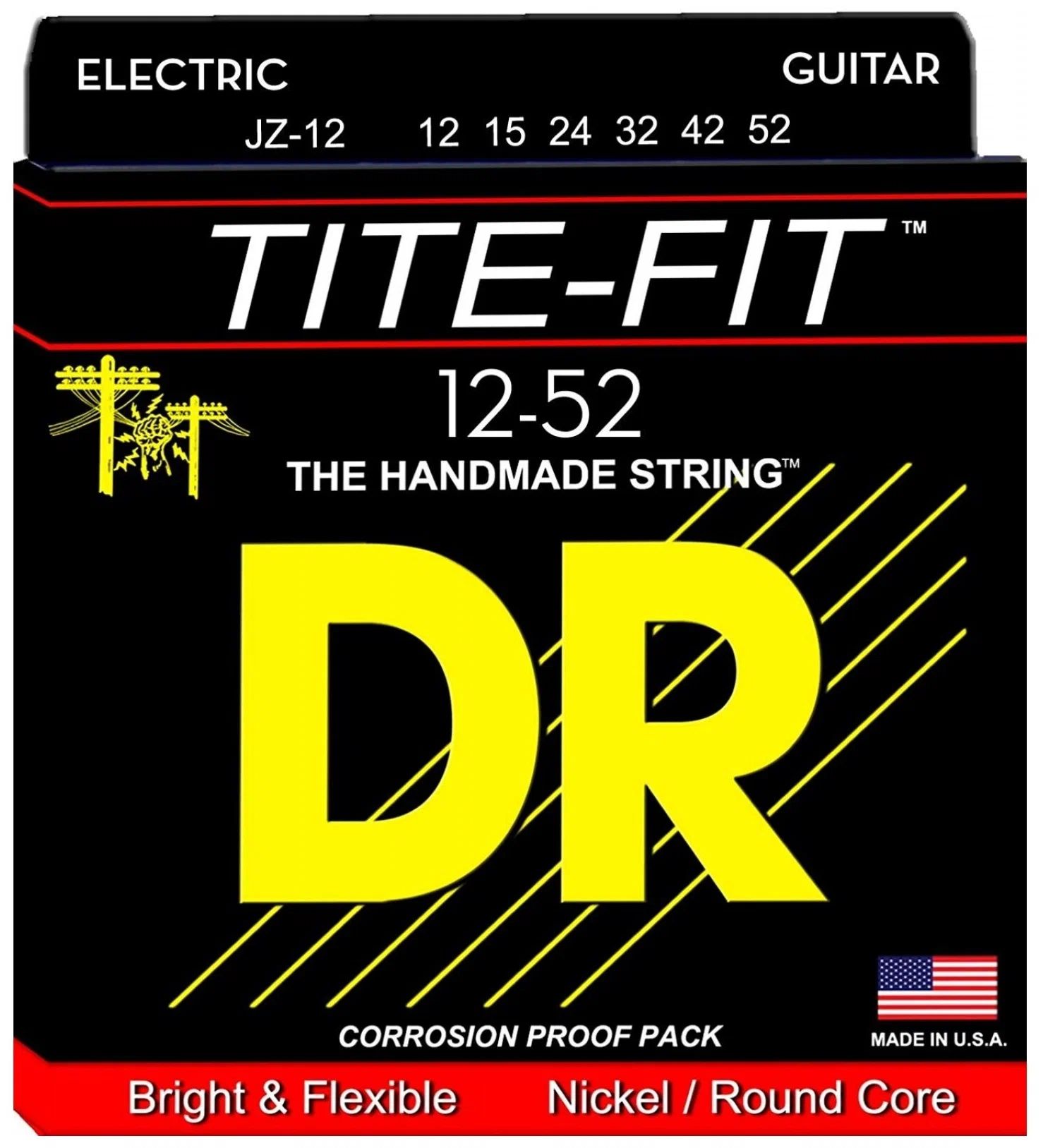

Dr Jz-12 Tite-fit - Струны для электрогитары