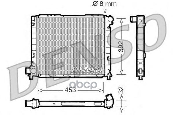 

Радиатор DENSO drm09052, Радиатор DENSO drm09052 DENSO drm09052