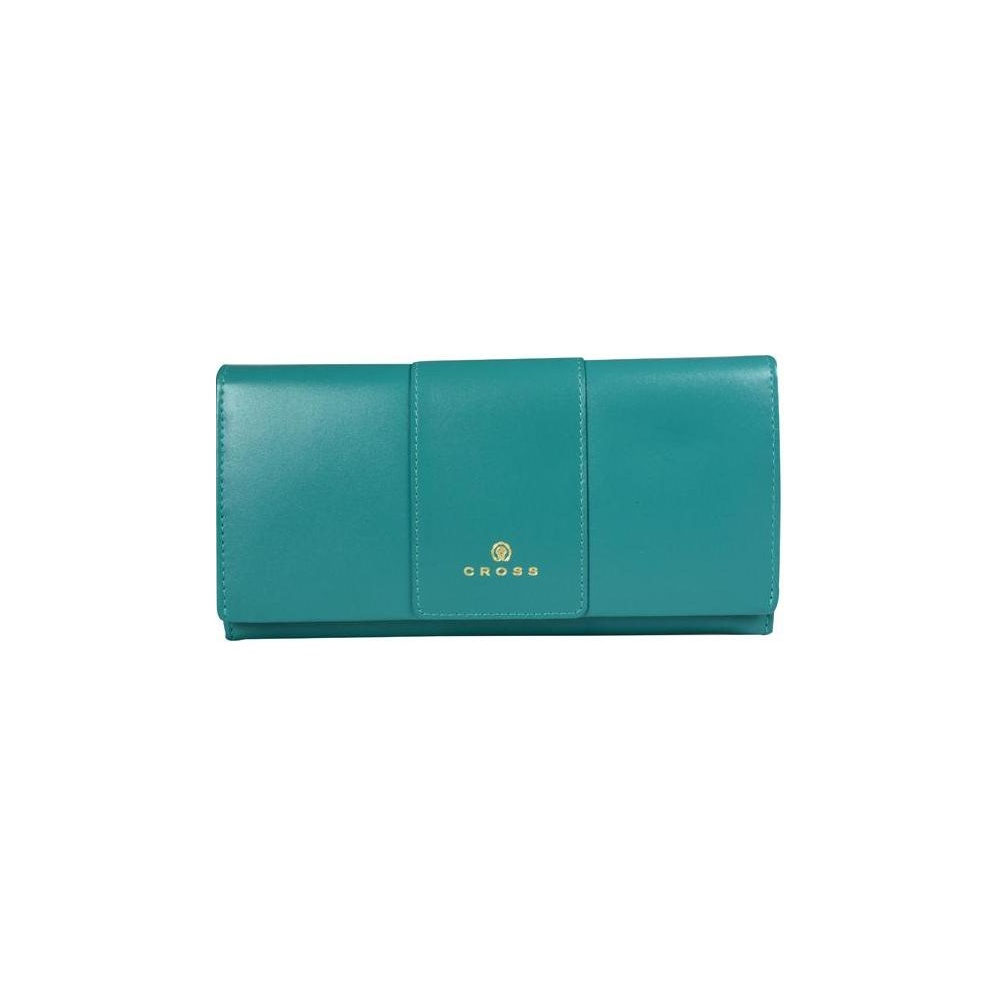 

Кошелек женский Cross Leather AC928288_1 зеленый, AC928288_1