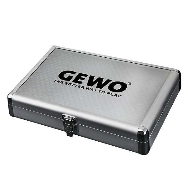

Чехол для ракеток кейс Gewo Alu-Safe, Silver, Серебристый, Alu-Safe