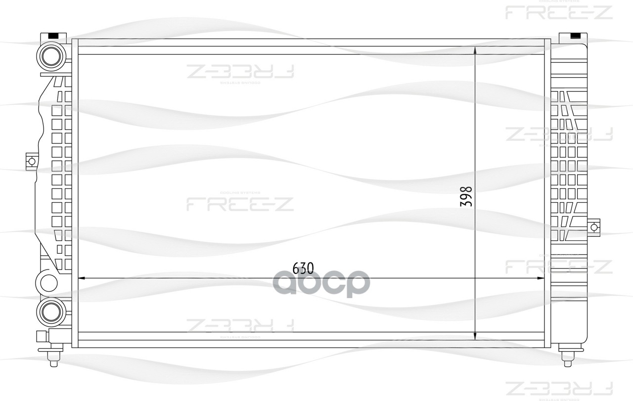 фото Радиатор free-z kk0103