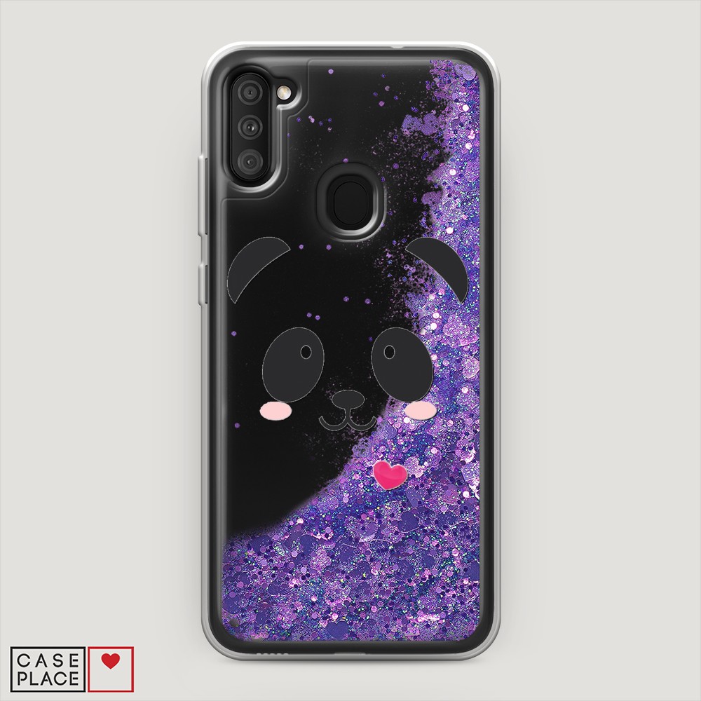 

Чехол Awog на Samsung Galaxy A11 / Самсунг A11 "Влюбленный панда контур", Разноцветный, 2100192-1