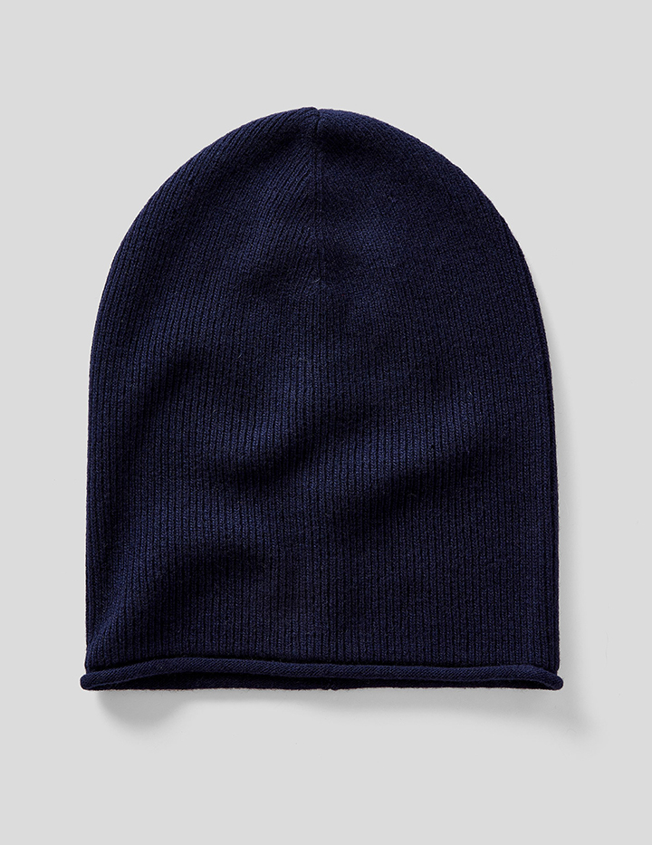 

Шапка бини мужская United Colors of Benetton 21A_1244U0122_016 синяя, р. 56, 21A_1244U0122_016