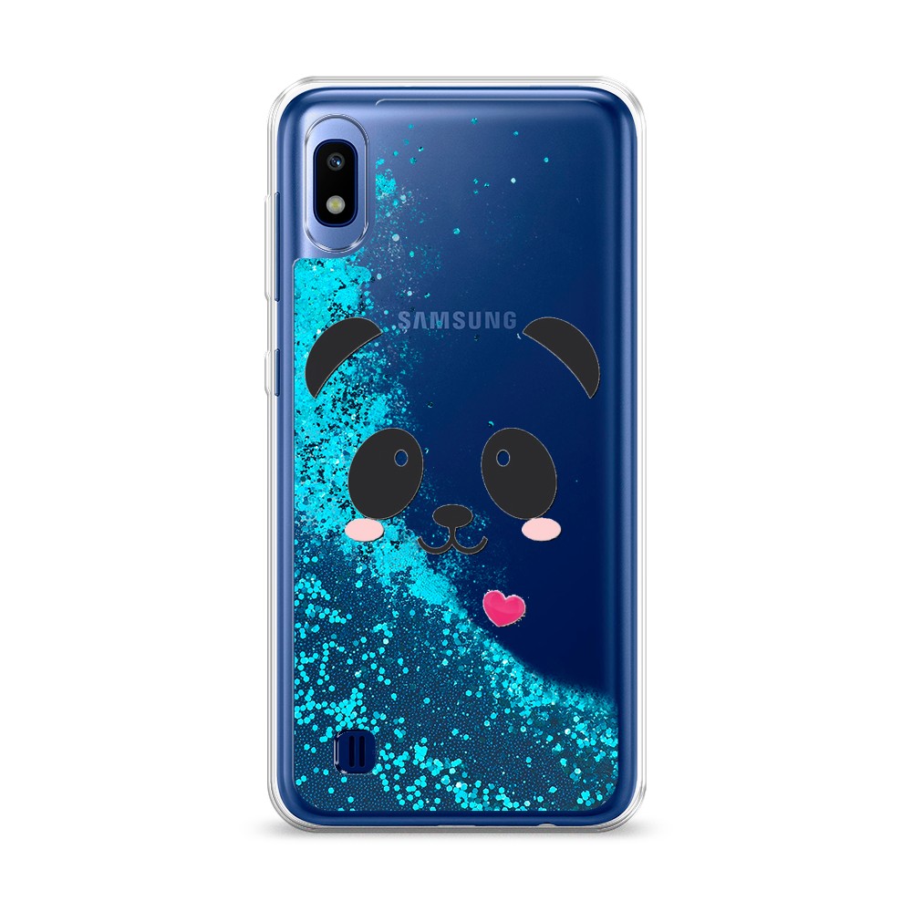 

Чехол Awog на Samsung Galaxy A10 "Влюбленный панда контур", Разноцветный, 27993-1