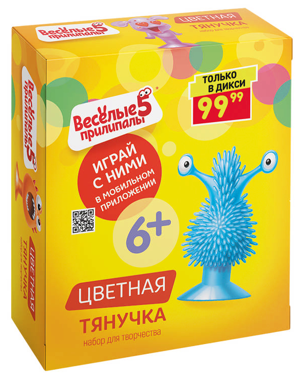 

Игрушка слайм Веселые Прилипалы 5 Колорит 4 цвета