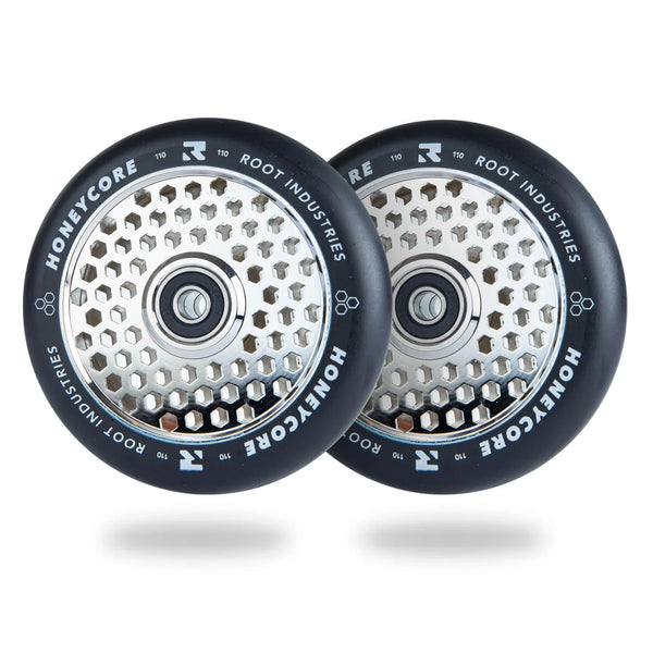 Колеса для самоката Root Industries Honeycore Wheels 110x24mm 2шт Black Mirror