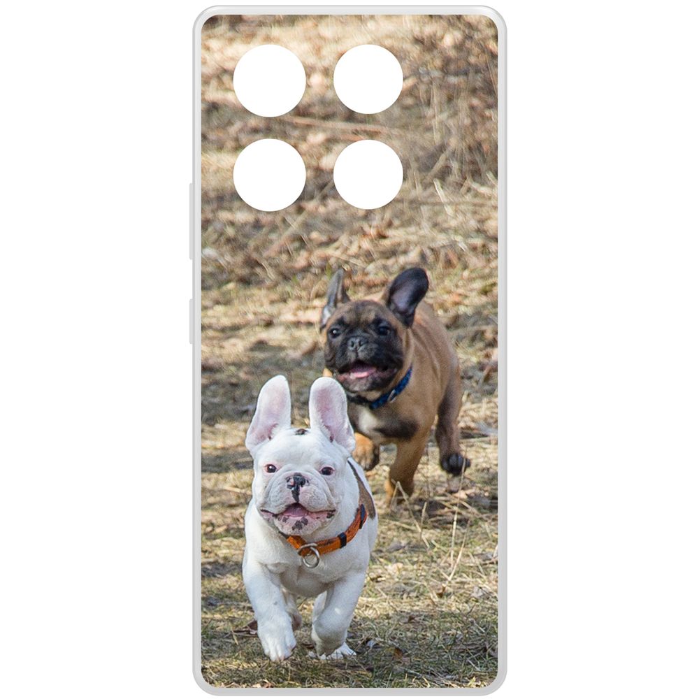 

Чехол-накладка Krutoff Clear Case Догонялки для INFINIX GT 20 Pro, Прозрачный