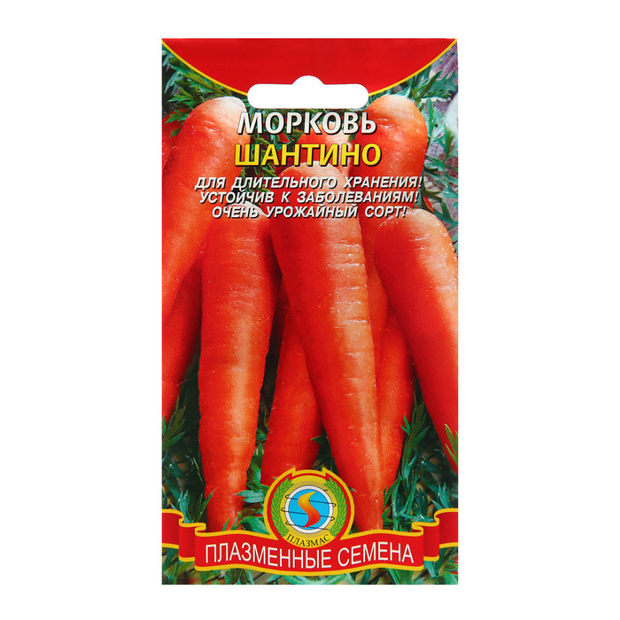 

Семена морковь Шантино Плазмас 7665382 1 уп.