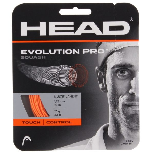 

Струна для сквоша HEAD 10m Evolution Pro 281209-OR, Orange, 1.25, Evolution Pro