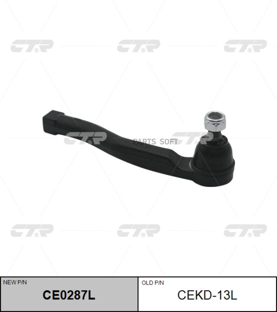 

(Старый Номер Cekd-13l) Наконечник Рулевой Тяги Лев. CTR арт. CE0287L