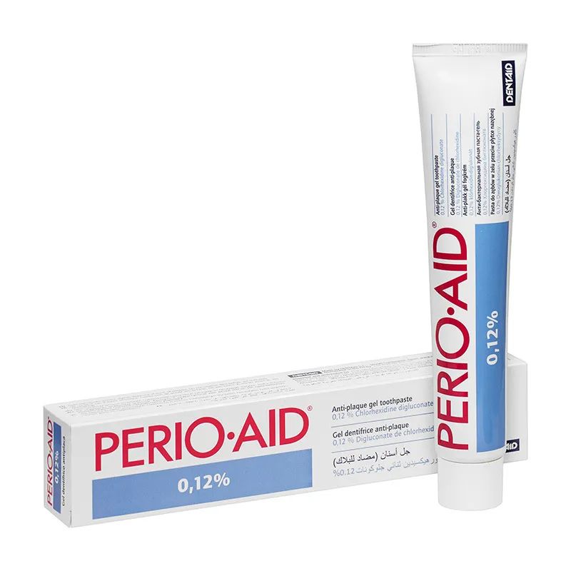 Зубная паста Dentaid Perio-Aid с хлоргексидином 0.12% 75 мл зубная паста dentaid perio aid 75 мл