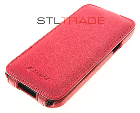 фото Чехол-книжка armor full для samsung galaxy g800 s5 mini красный в коробке armor case