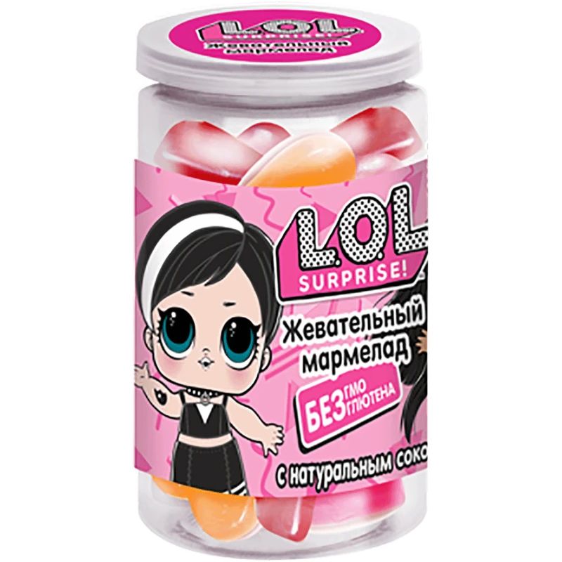 

Мармелад L.O.L. Surprise! клубника-малина-вишня 120 г